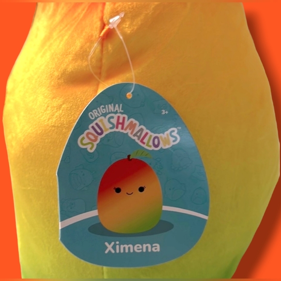 8" (NWT) Ximena the mango squishmallow - Picture 3 of 5